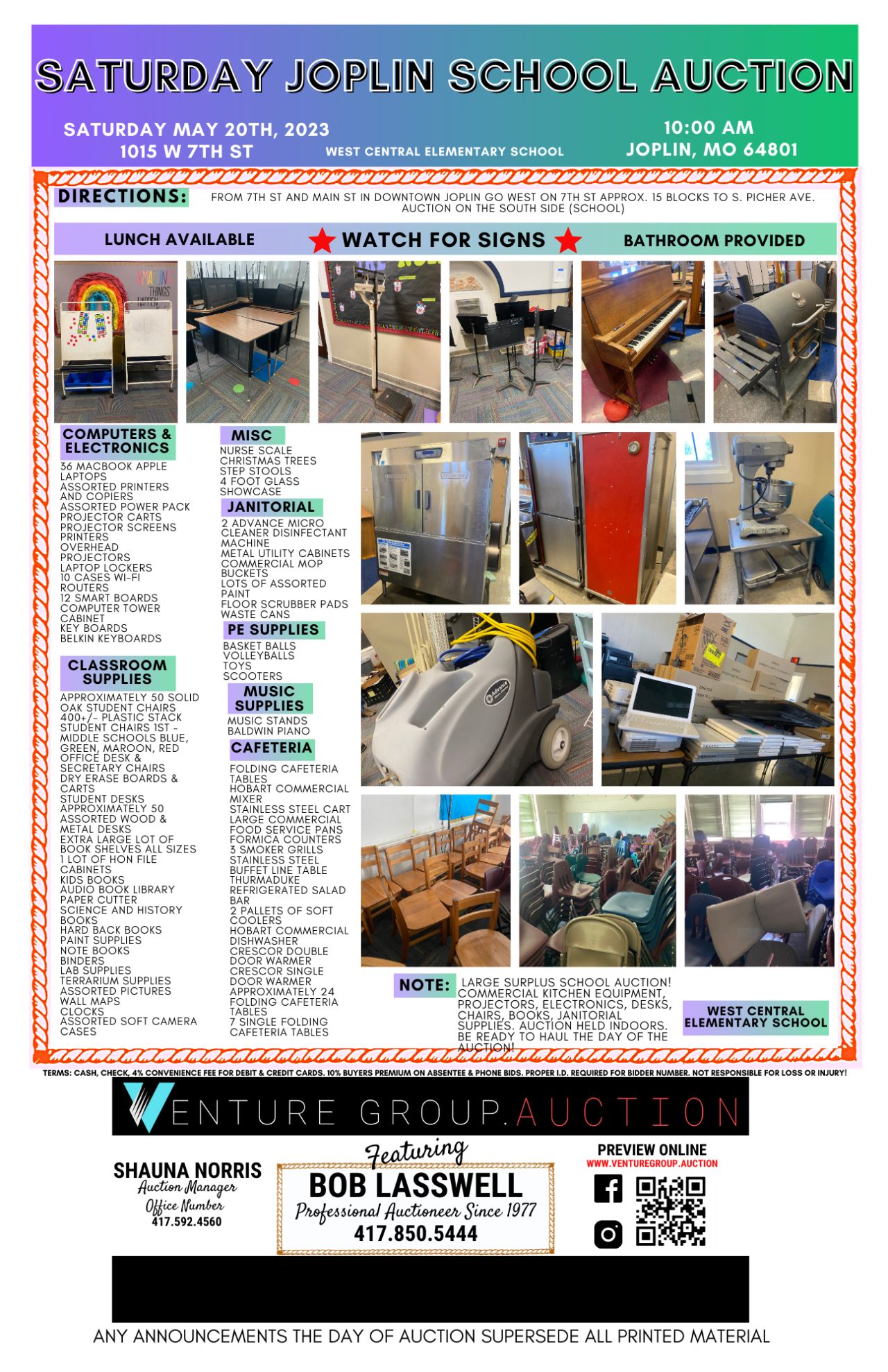 Venture Group Auctions